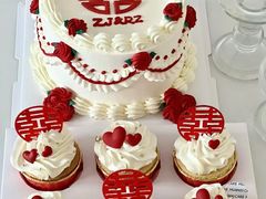 -咖咖熊蛋糕定制·英国蓝风车动物性淡奶油