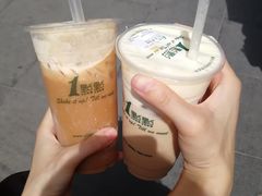 红茶拿铁加奶霜-1点点(二七万达店)
