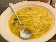 老鸡汤栗子扒白菜-小大董·烤鸭(王府井apm店)