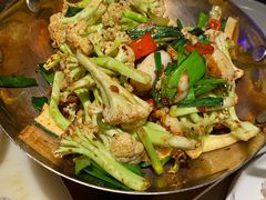 干锅菜花-绿茶餐厅(西单老佛爷店)