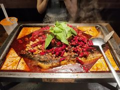 -探鱼·鲜青椒爽麻烤鱼(北京路天河城店)