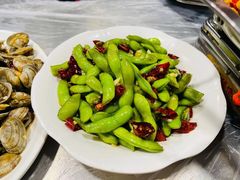 凉拌毛豆-桂萍特色牛筋牛杂(长堤街总店)