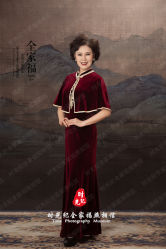 -时光纪亲子全家福照相馆(静安店母女写真父母纪念照)