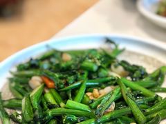 生炒芥蓝-大海湾酒楼(人南店)