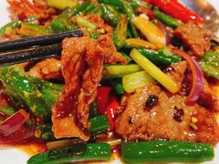 凉瓜炒雪花牛肉-德胜轩正宗顺德菜(宝安沙井会展中心店)