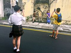 -槟城街头艺术街区