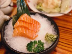 三文鱼刺身-坂吉屋·居酒屋深夜食堂(龙湖店)