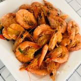 在家也能做出铁板烧基围虾～ 