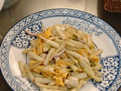 茭儿菜炒鸡蛋-广迎居老正兴菜馆