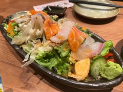 特色刺身沙拉-玄白·炭烤活鳗(上海首店)