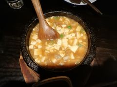 石锅鸡汤豆腐-绿茶餐厅(松江万达店)