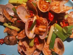 辣炒花蚬-丹东立强海鲜烧烤·牛B大串(星海店)