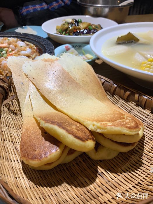 鸡毛店(双楠店)-锅边馍-菜-锅边馍图片-成都美食-大众点评网