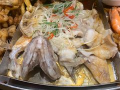 清蒸鲈鱼-日进一片海.生腌海鲜火锅.宵夜烧烤(三里屯总店)