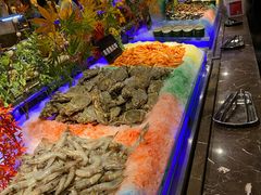 自助取餐区-韩京炭火烤肉自助料理(柯桥万达店)