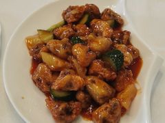 菠萝咕咾肉-功德林素菜饭庄(前门店)