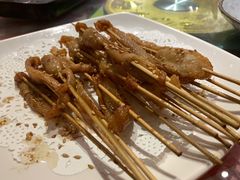 串烧猪颈肉-龙桥私厨·姜花菊花过桥鱼·顺德菜(容桂店)