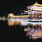 夜间，白天来了没啥，都是店铺，这个要看夜景的