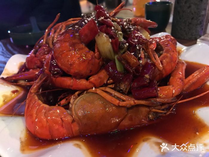 虾元素品质川菜麻辣小龙虾图片