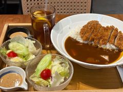咖喱日式猪排定食-友名Cross日式咖喱屋(江南大道中店)