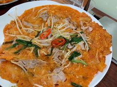 泡菜饼-神仙雪浓汤(明洞店)