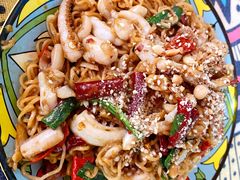 油呛鱿鱼-半坡九号老挝冰咖啡