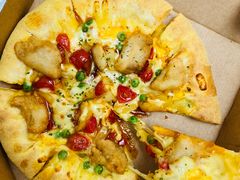 大块罗非鱼菠萝披萨-达美乐比萨(天竺店)