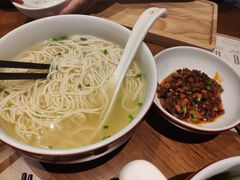 鸡汤面配酱丁-上海人家花樣年华(中山公园店)