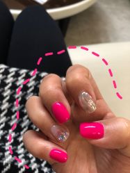 -手牵手美甲