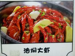 油焖大虾-深巷家味馆.湖北头牌红烧鱼头拌饭(黄陂店)