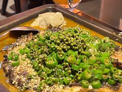 -探鱼·鲜青椒爽麻烤鱼(银泰城店)
