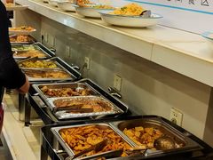 自助取餐区-鹈鹕素食餐厅自助餐部(正阳街店)