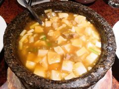 石锅鸡汤豆腐-绿茶餐厅(华联万柳店)