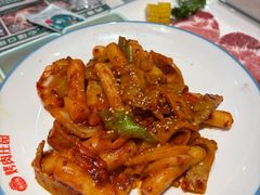 年糕炒鱼饼-韩香福烤肉庄园(文化西路店)