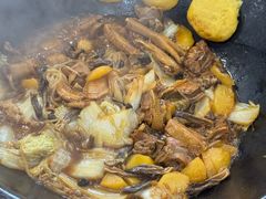 -粘豆包柴火铁锅炖