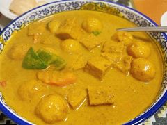 咖喱鱼蛋鸡肉-金莲饭店·东南亚广东特色风味