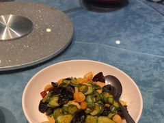 -海派美食·家宴海鲜青岛菜·石锅鲽鱼头(东方城店)