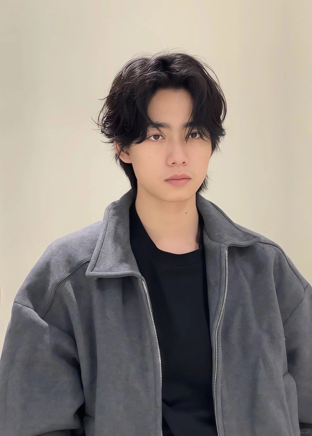 拒绝留发尴尬期
男生烫发发型
#发型参考#淮北男士发型 #淮北发型