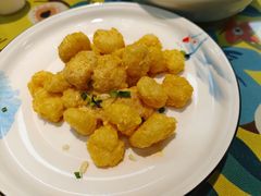 咸蛋黄虾仁-得意楼蒸菜馆