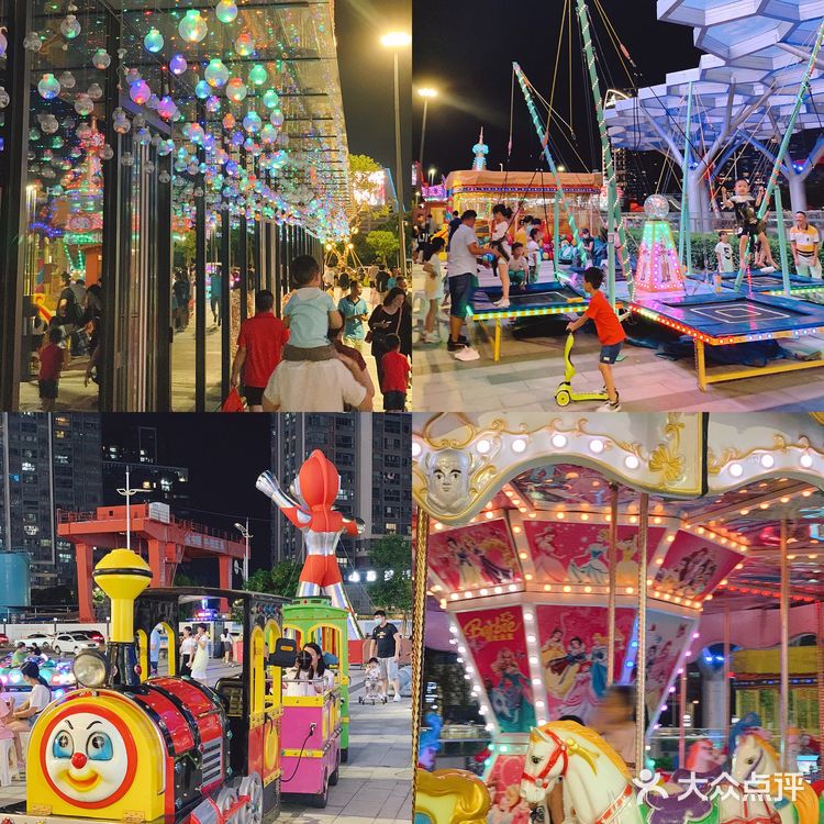 东莞遛娃好去处👶｜夜游首铸万科赏灯游乐场