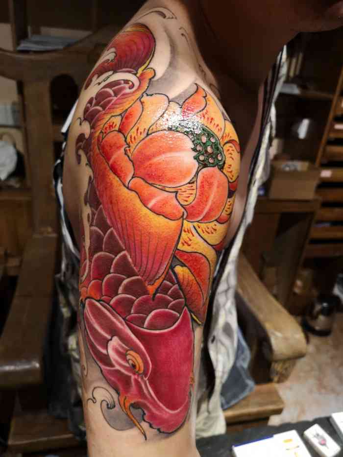 唐龙文身会所-"想了好久想纹的图案,昨天终于下定决心去把.