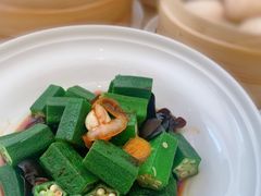 白灼秋葵-铭家点心(秦岭路店)