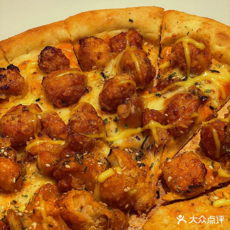 疯狂嗦手指[流泪]比格新品芝士瀑布炸鸡真的好吃