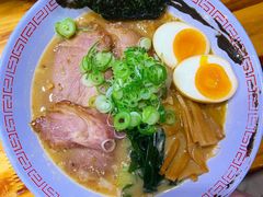 黑麻油豚骨拉面-老龙亭拉面店
