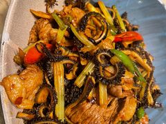 杭椒炒双鲜-南来顺饭庄·清真(南菜园店)
