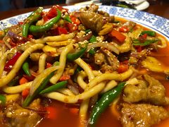 肥肠爆牛肉-众记老派川菜(红牌楼店)