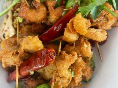竹签鸡肉-莲华素食府