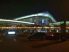 太原机场夜景-太原武宿国际机场