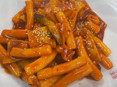 鱼饼炒年糕-桃园中华料理炸酱面(燕儿岛路店)