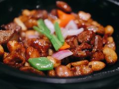 石锅椒香牛小排-南景饭店(万家丽路店)